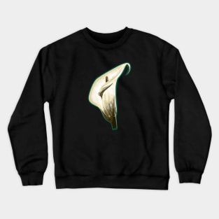 white calla lilies Crewneck Sweatshirt